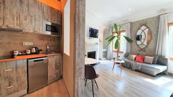 Appartement (studio) | 1 slaapkamer, luxe beddengoed, donzen dekbedden