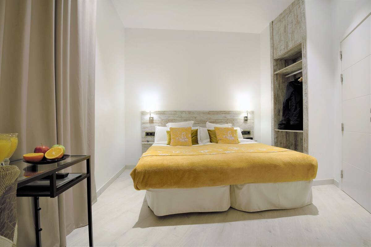 Twin Room | Premium bedding, down duvets, memory-foam beds, desk