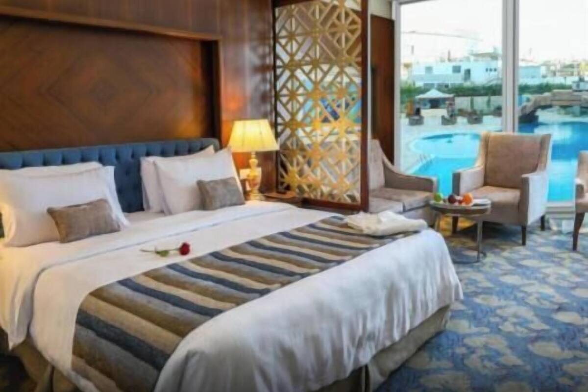 Ropa de cama de alta calidad y minibar