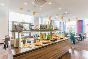 Daily buffet breakfast (EUR 23 per person)