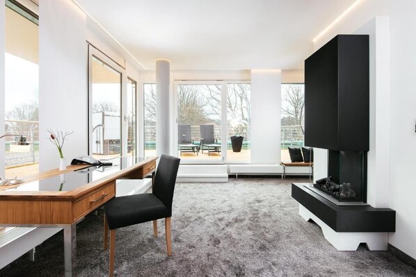 Vista des de l'allotjament