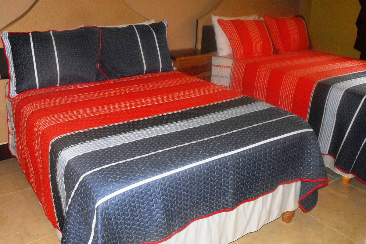 Firemannsrom – comfort, 2 dobbeltsenger