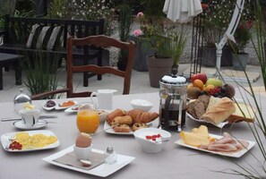 Kontinental frokost er inkludert hver dag