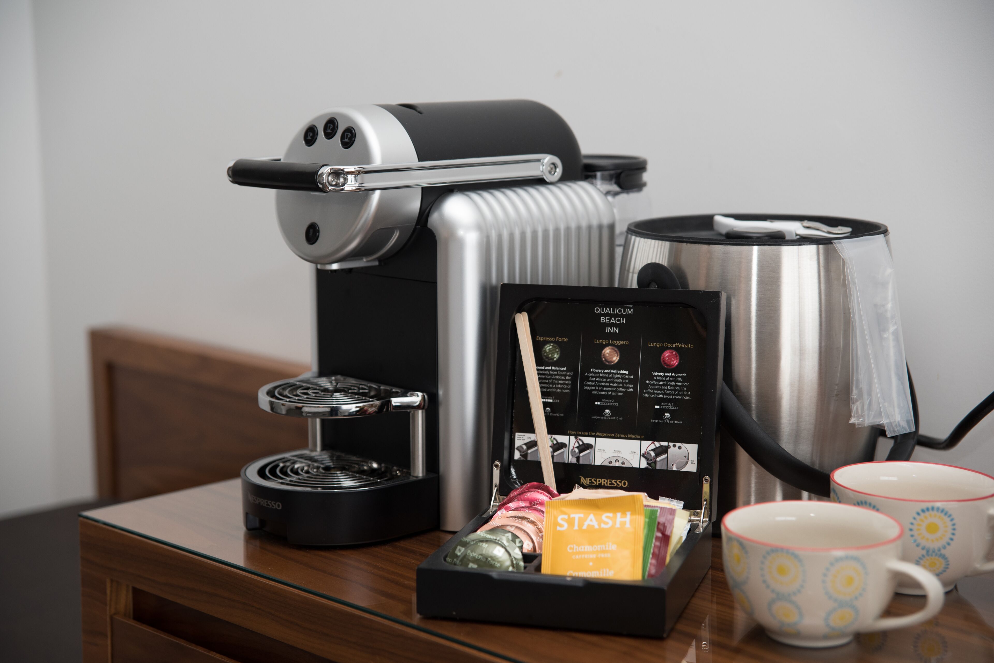 50-inch flat-screen tv with cable channels, tv, ipod dock