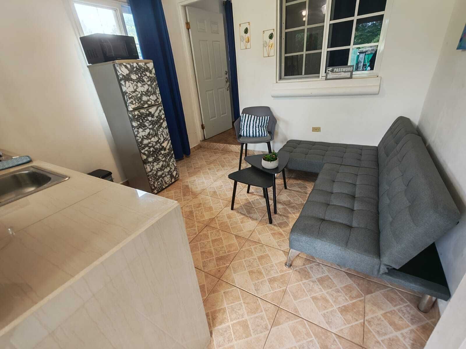 Apartment, Garden View, Poolside | Private kitchen | Dining tables