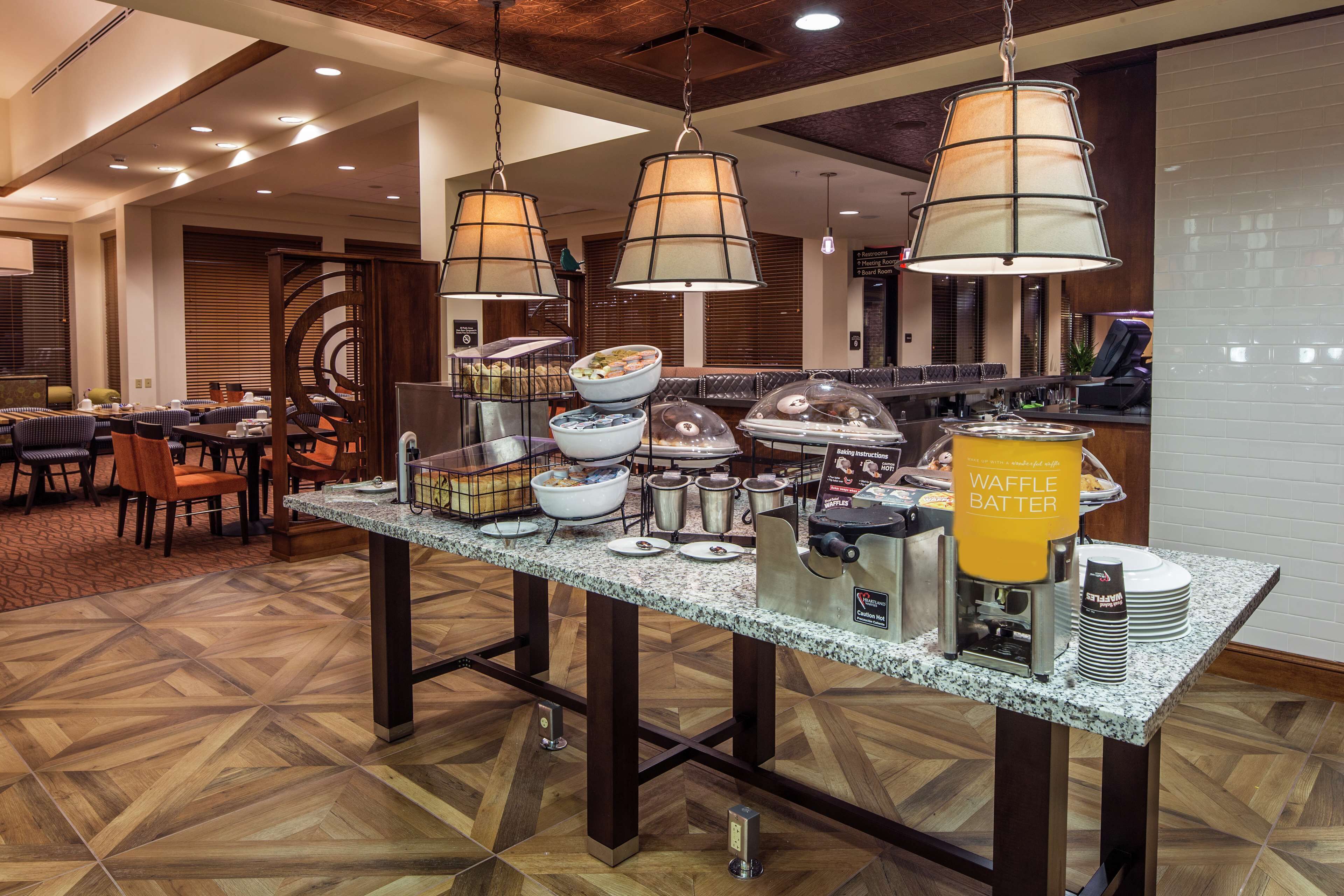 daily cooked-to-order breakfast for a fee