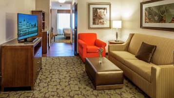 Suite, 1 très grand lit, non-fumeur | Literie de qualité, coffre-fort pour ordinateur portable, bureau