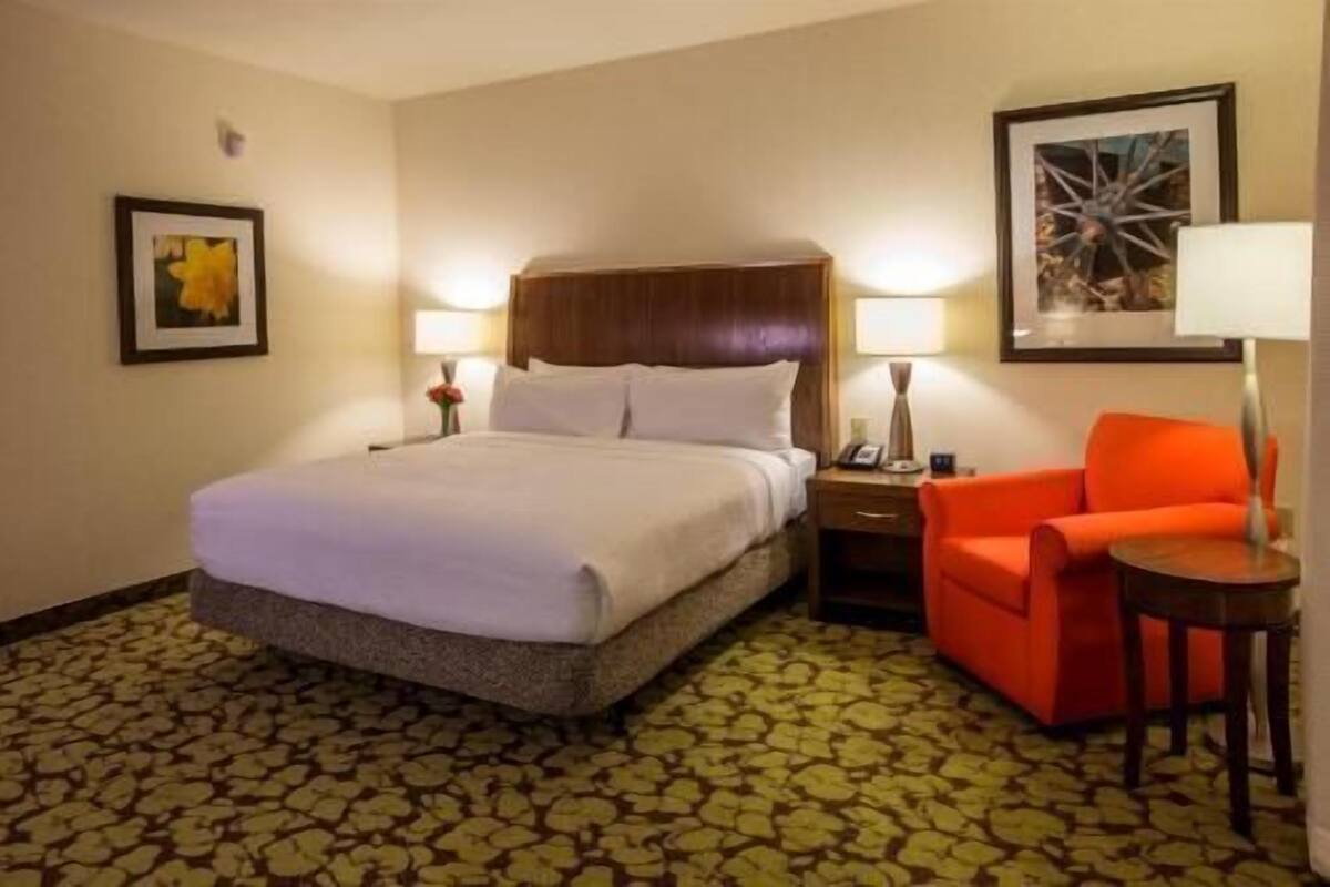 Premium bedding, in-room safe, desk, blackout drapes