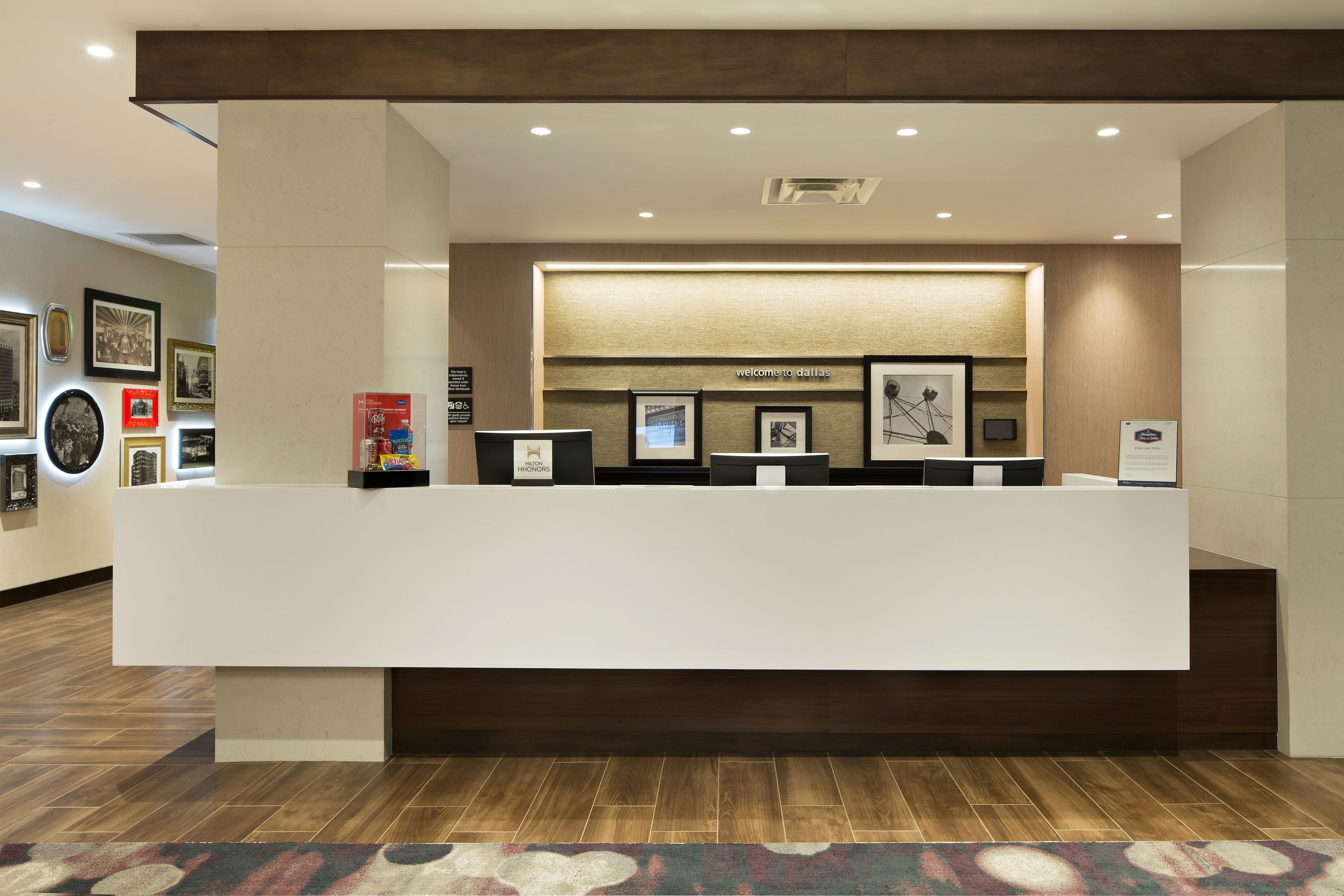 check-in/check-out kiosk