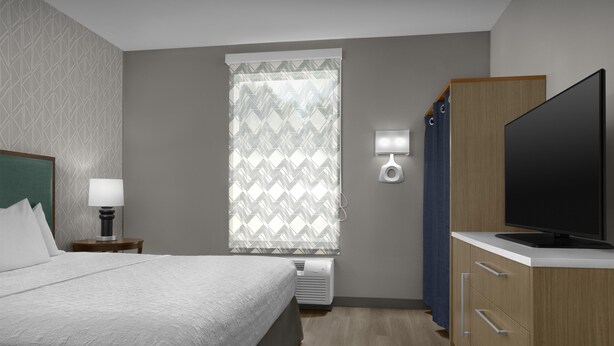 Premium bedding, pillow-top beds, desk, laptop workspace - Home2 Suites by Hilton Louisville East/Hurstbourne (Louisville)