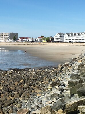 On the beach