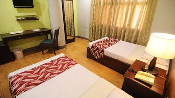 In-room safe, desk, blackout curtains, rollaway beds