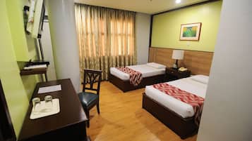 豪華雙床房, 2 張單人床 (2 single beds) | 房內夾萬、書桌、遮光窗簾/窗簾、摺床/加床 (收費)