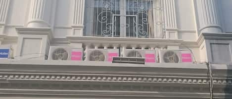 Fassade der Unterkunft