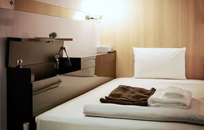 Una cassaforte in camera, Wi-Fi gratuito, lenzuola