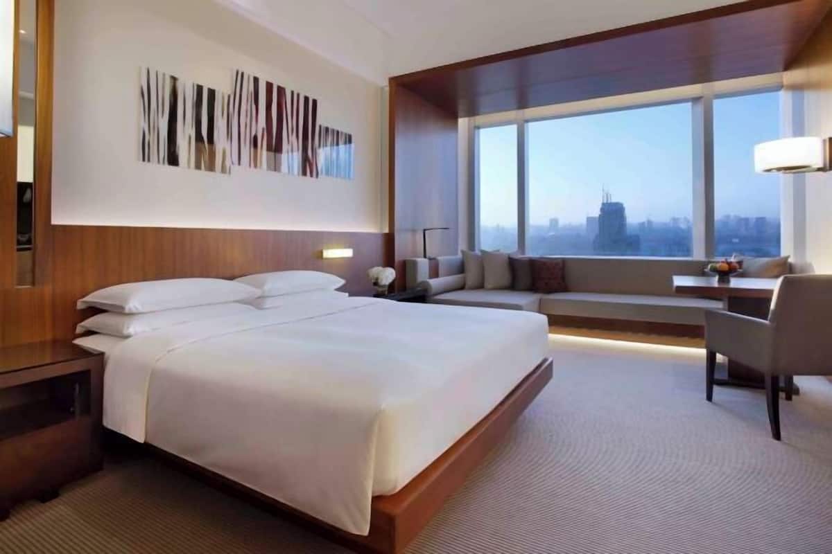 Premium bedding, down duvets, memory-foam beds, minibar