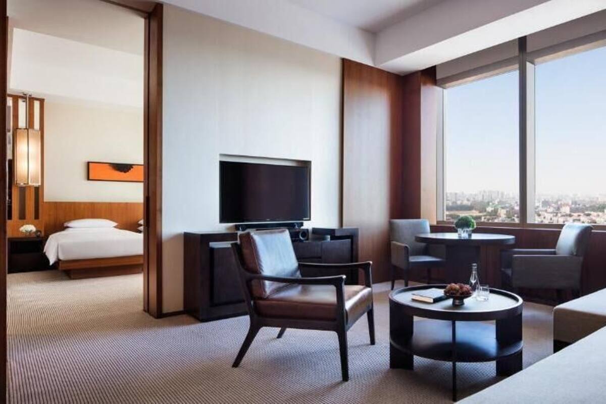 Living area | 48-inch LCD TV with satellite channels, TV, iPod dock