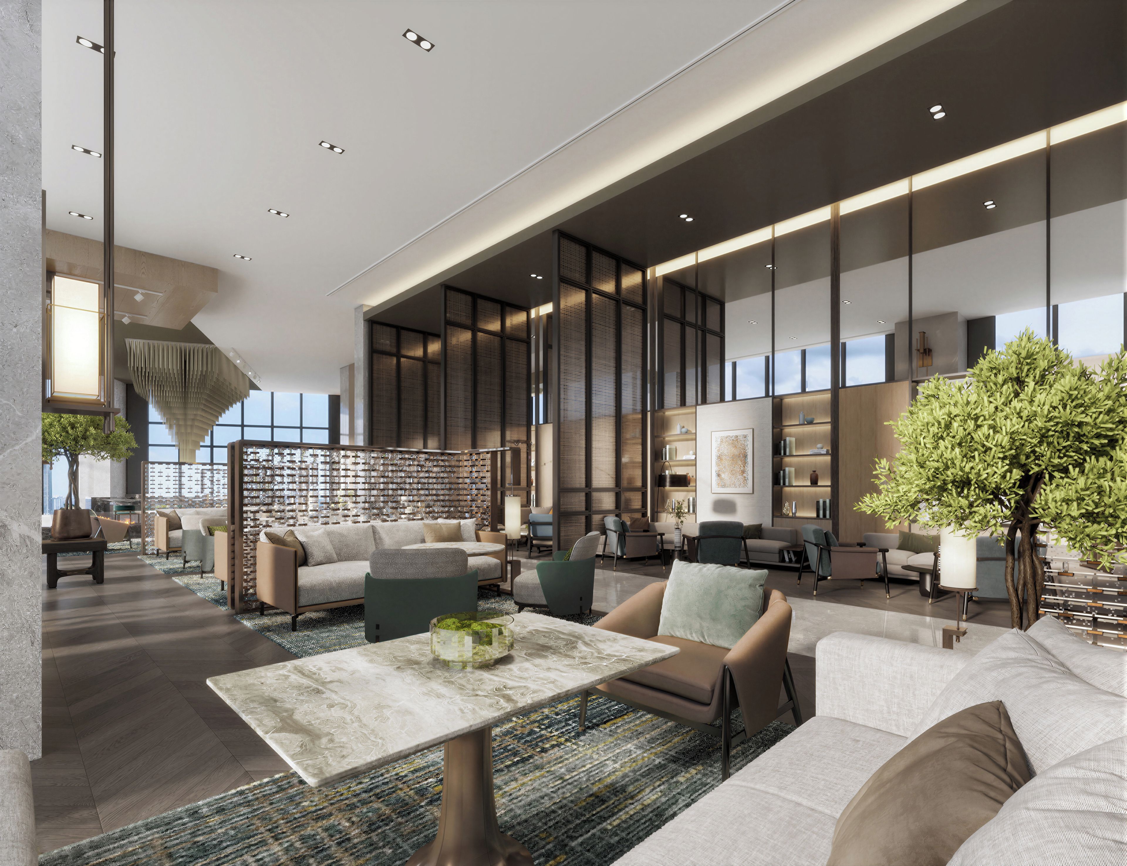 Lobby lounge