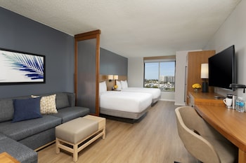 Premium bedding, pillowtop beds, in-room safe, desk at Hyatt Place San Juan