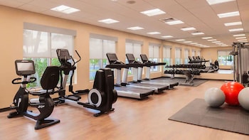 Fitness center at Hyatt Place San Juan