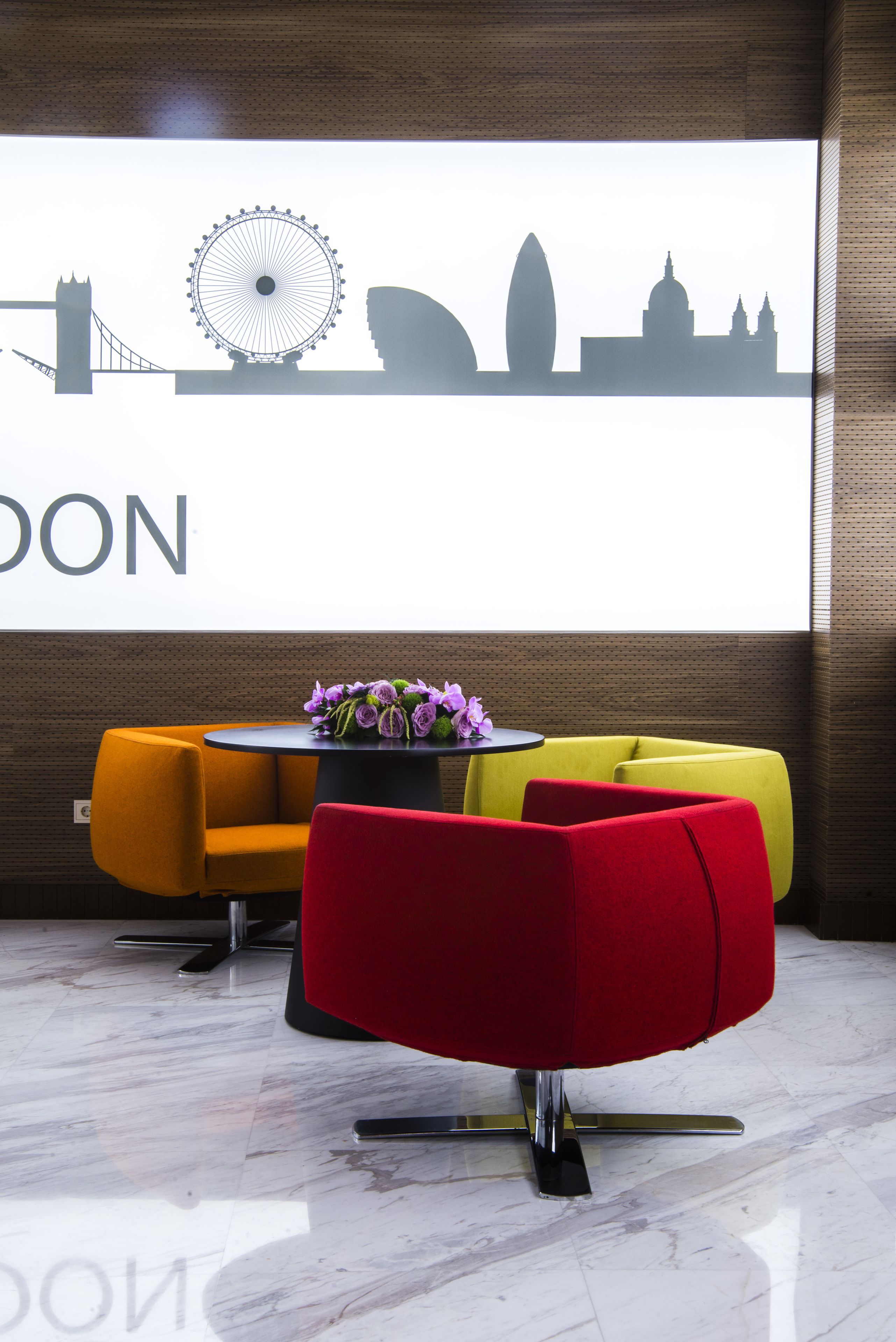 Sitzecke in der Lobby