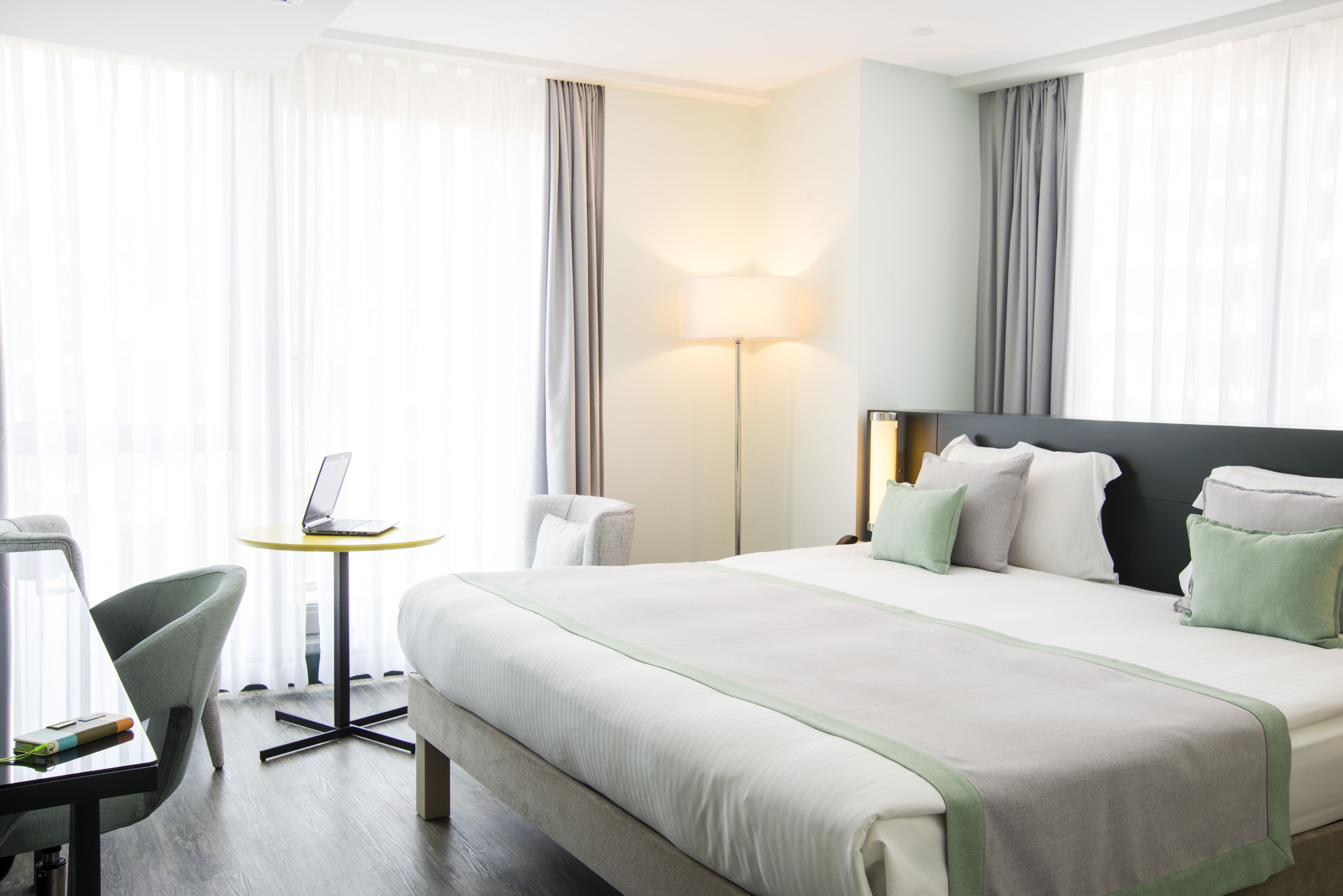 Blick von der Unterkunft