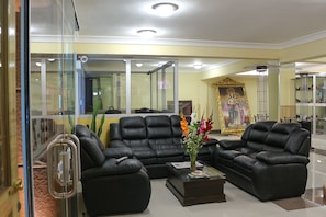 Lobby sitting area