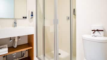 Standard Double Room | Bathroom | Shower, free toiletries, towels, soap