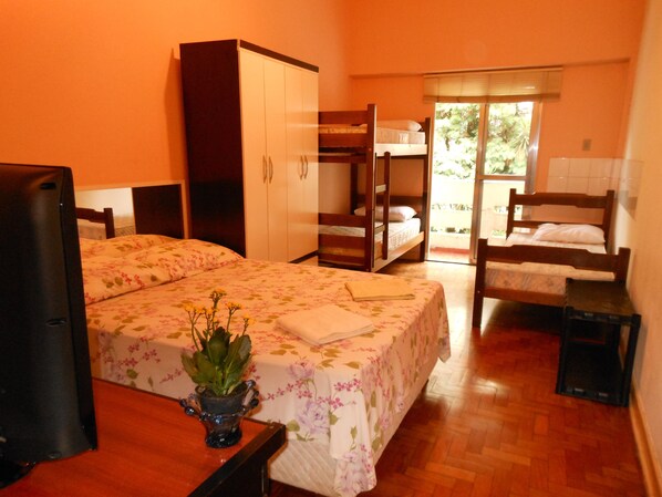 Family Triple Room, 1 Bedroom | Iron/ironing board, free WiFi
