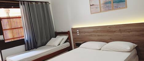 Quadruple Room | Individually decorated, iron/ironing board, free WiFi