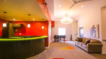 Sala de estar en el lobby