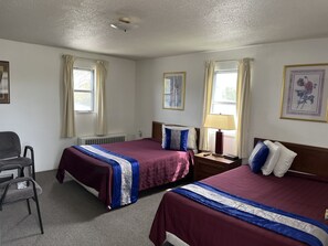 Standard Room, 2 Double Beds | Free WiFi, bed sheets - Sudbury Court Motel and RV Park (Marengo)