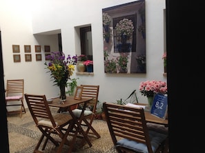 Zona de estar del vestíbulo