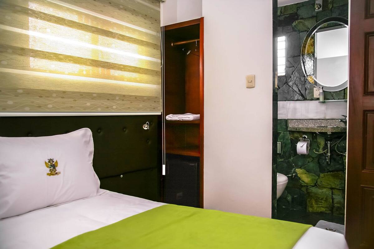Pillow-top beds, minibar, soundproofing, rollaway beds