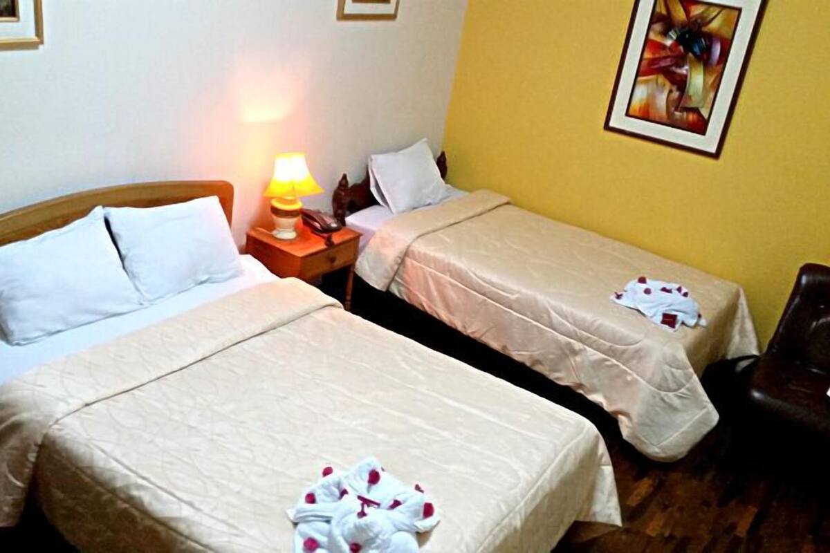 Zweibettzimmer, 2 Einzelbetten