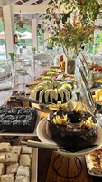Café da manhã, almoço e jantar