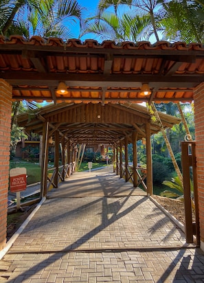 Fachada de la propiedad