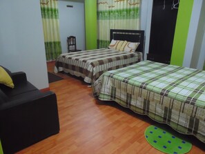 Standard Twin Room, Partial Lake View | View from room - Hostal Campestre Casa Blanca (Puno)