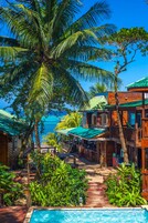 A szálláshely külső területei