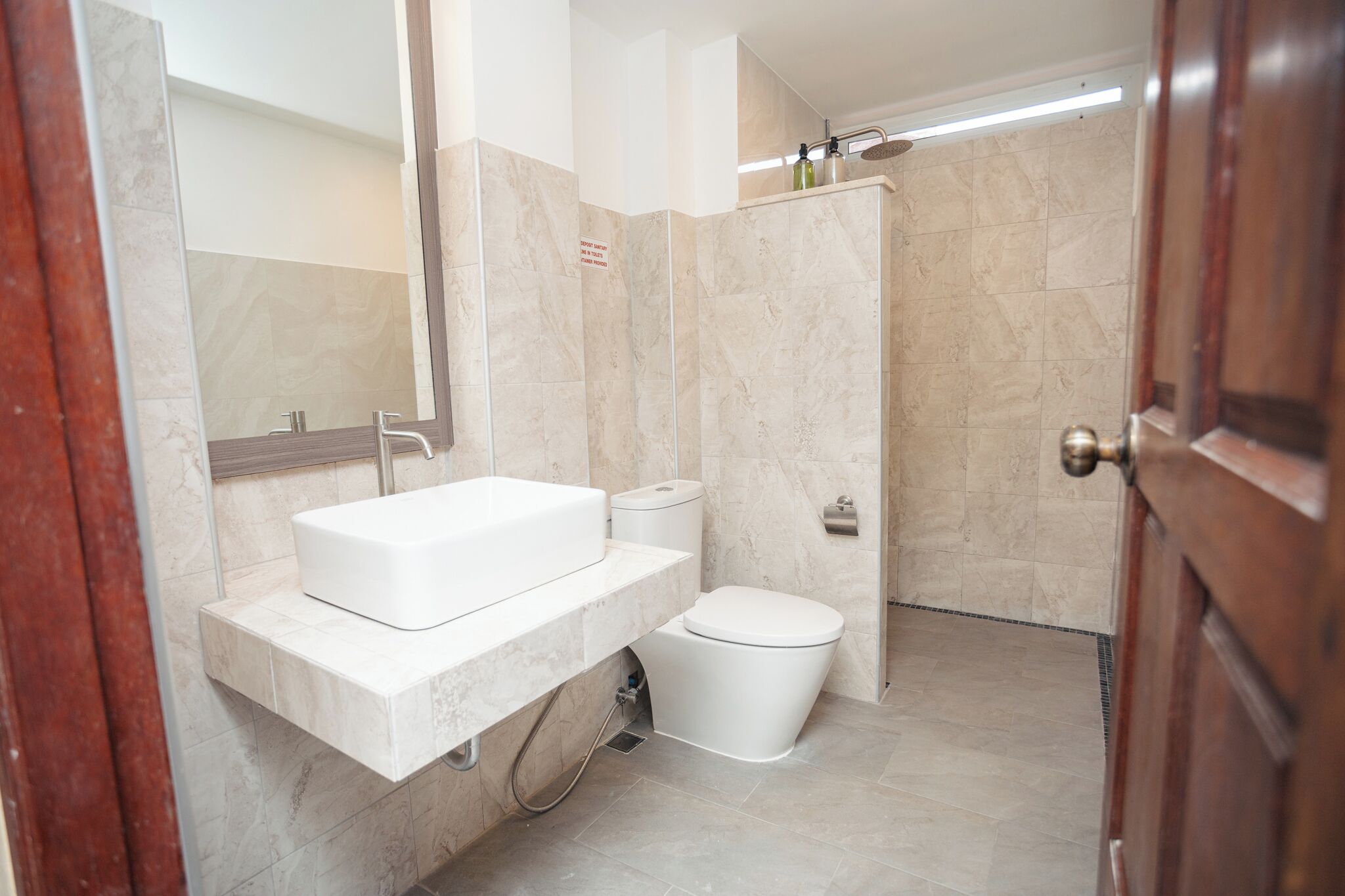 superior room | bathroom | shower, free toiletries, hair dryer, bathrobes