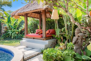Luxury Villa, Multiple Bedrooms, Pool View, Poolside | Terrace/patio - Bali Akasa Villa (Seminyak)