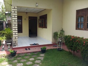 Overnatningsstedets facade