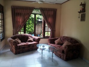 Sala de estar en el lobby