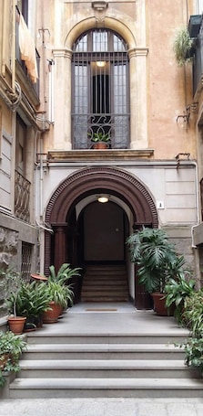 Entrada de la propiedad