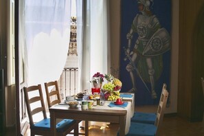 Daily buffet breakfast (EUR 5 per person)