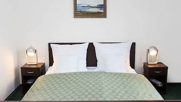 In-room safe, desk, laptop workspace, blackout drapes