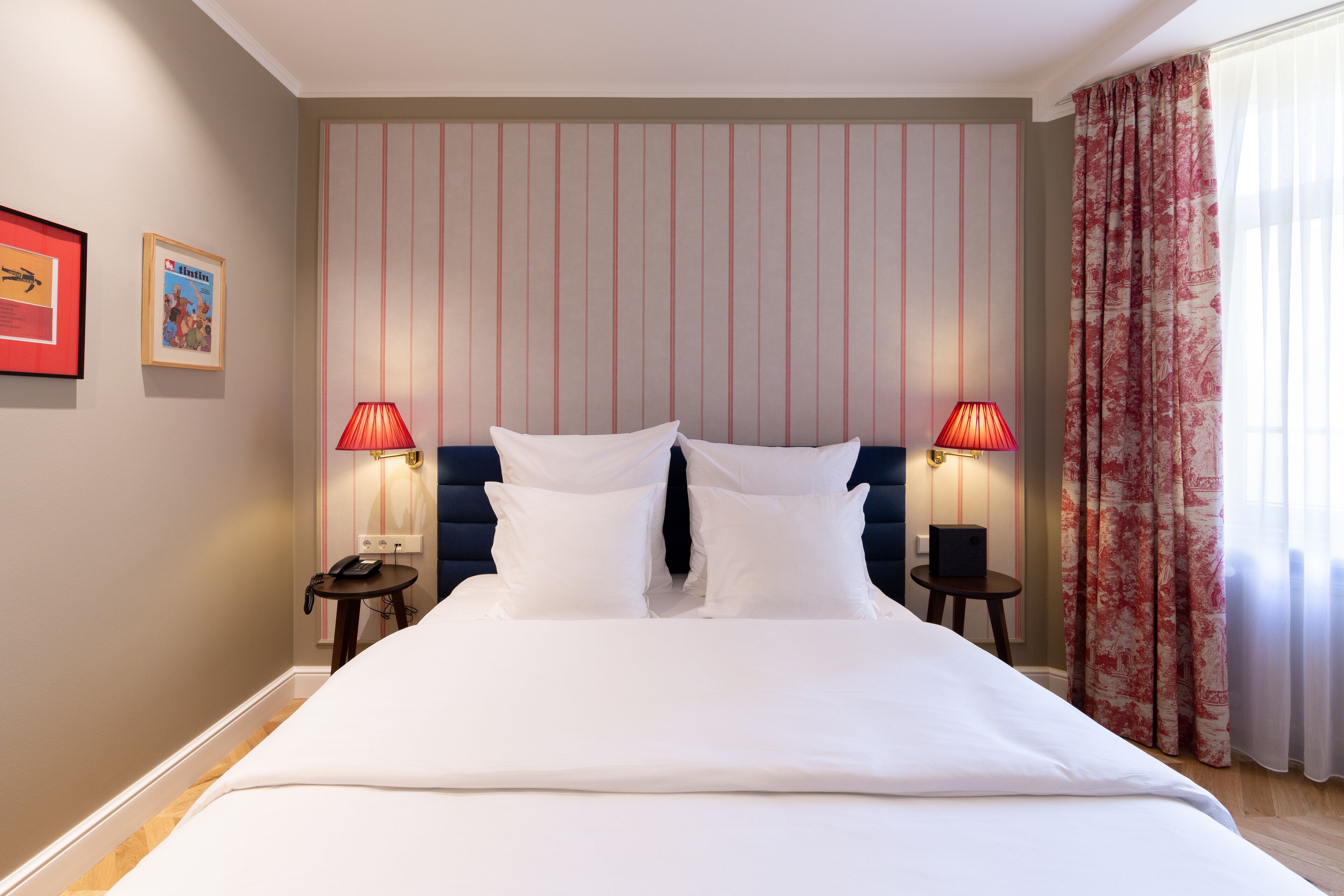 superior double room | in-room safe, desk, laptop workspace, soundproofing