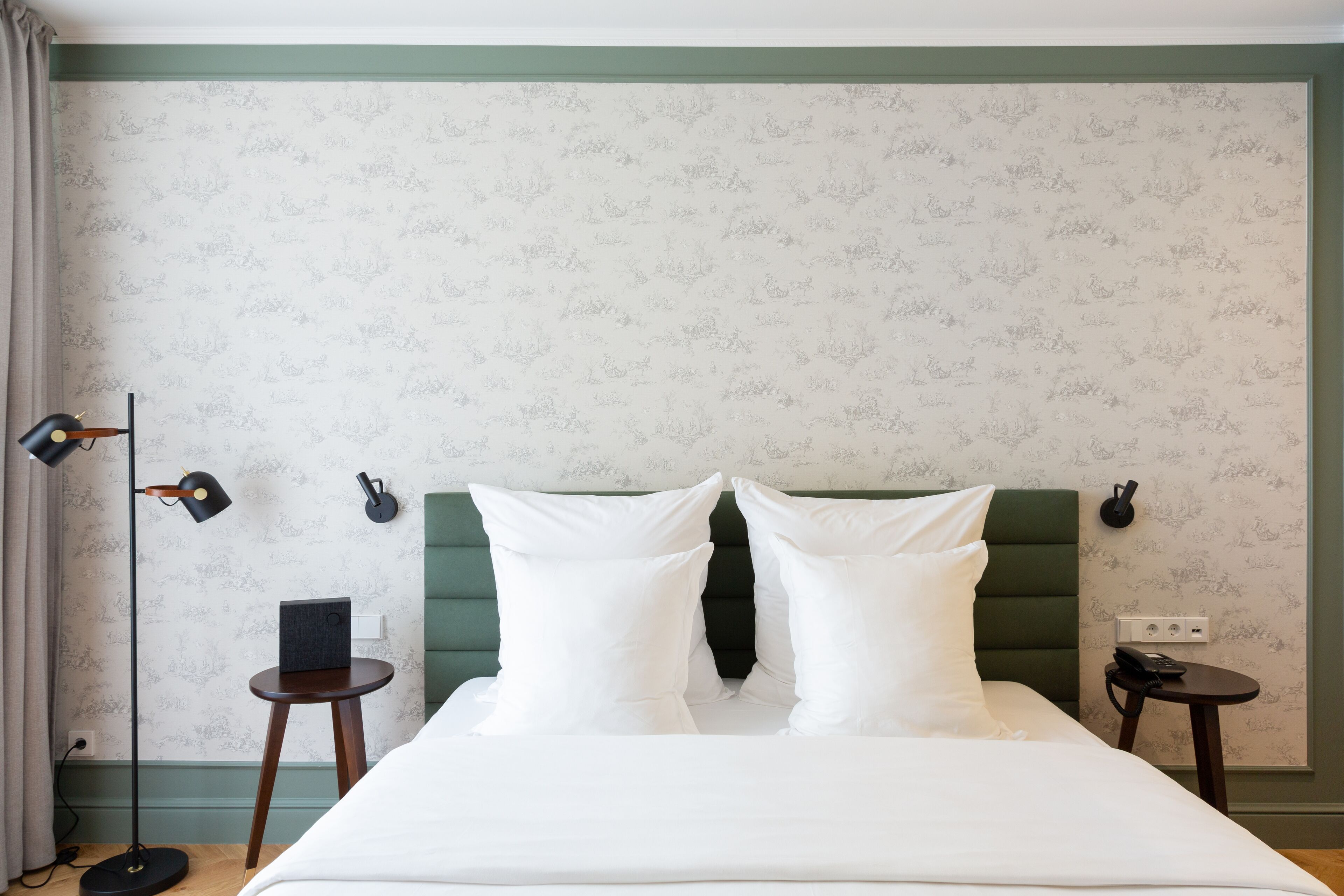 superior double room | in-room safe, desk, laptop workspace, soundproofing