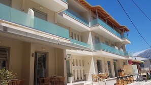 Fassade der Unterkunft