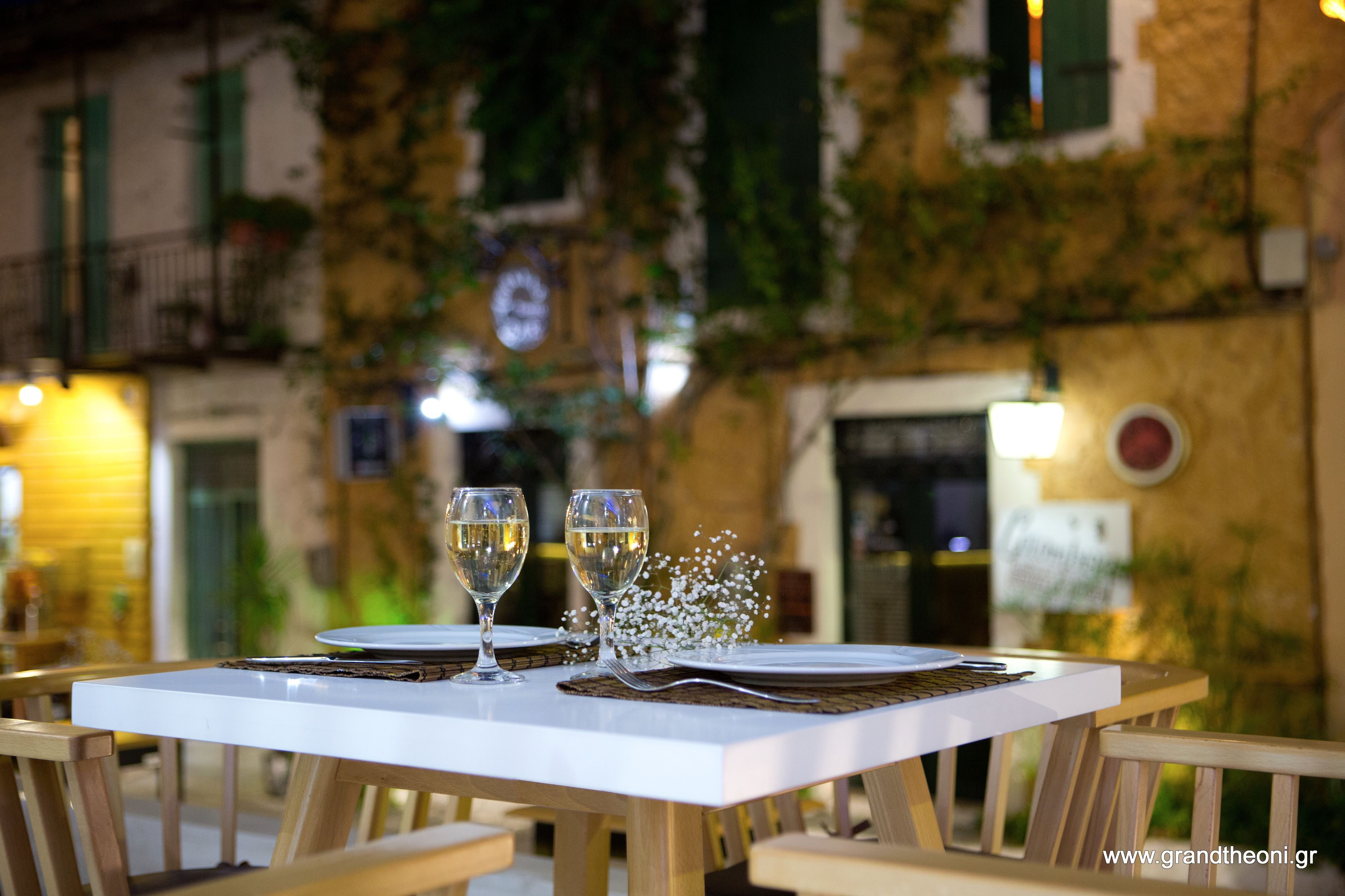 Front of property – evening/night